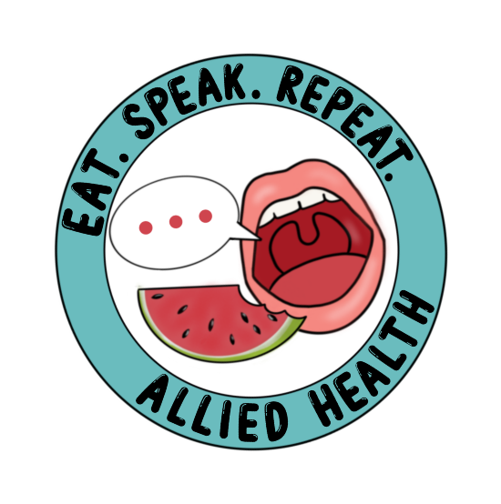 Eat Speak Repeat Allied Health home logo.